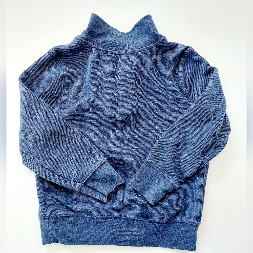 Dark Blue Quarter Zip Sweater‎ 3T Old Navy